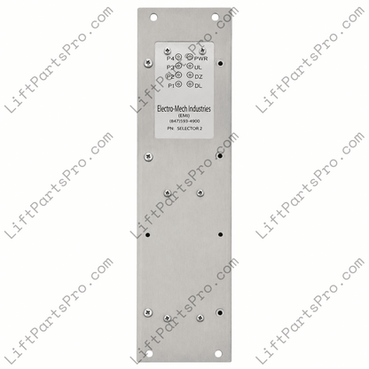 EMI Porta selector head PCB sensor #SELECTOR2 reads hoistway position markers to track elevator car location for retrofit, modernization, and new installations.
