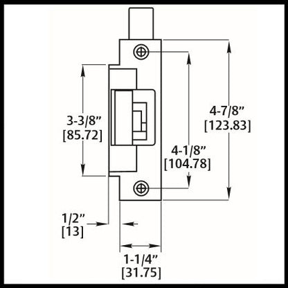 Folger Adam Stainless Steel Electric Lock for Porch-Lift VPLs