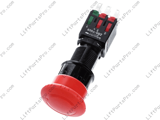 Porch-Lift Emergency Stop Button - Small Head