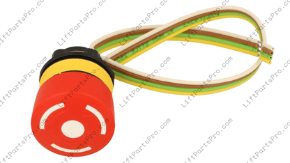 Savaria Elevator Emergency E-stop Twist-Release Pushbutton 104783