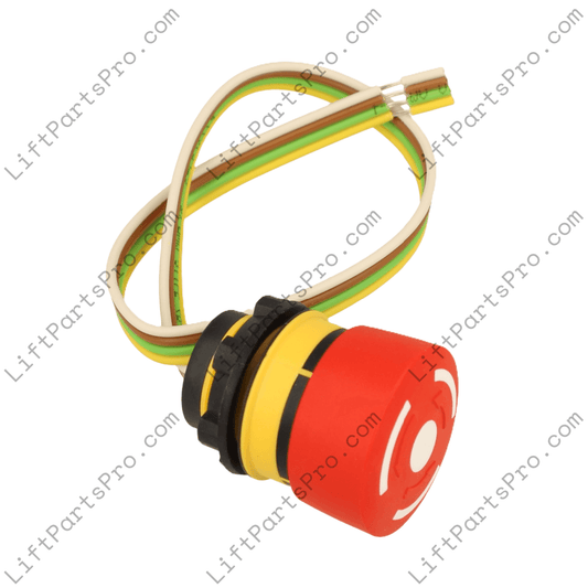 Savaria Elevator Emergency E-stop Twist-Release Pushbutton 104783