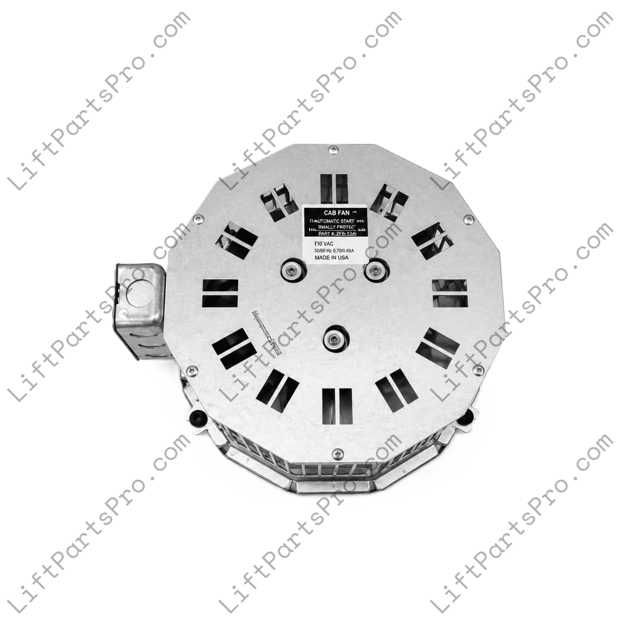 Elevator Cab Exhaust Ventilation Fan