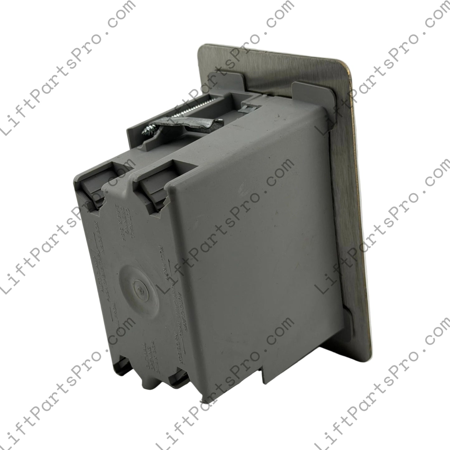 Elevator Call Station Box with CALL button and CAR HERE indicator.