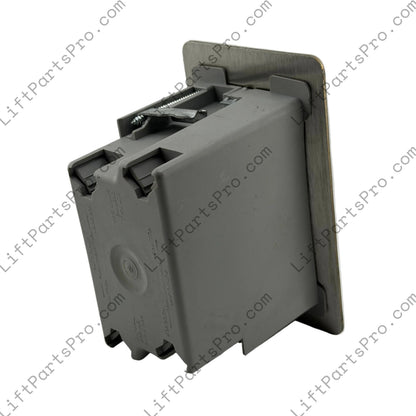 Elevator Call Station Box with CALL button and CAR HERE indicator.