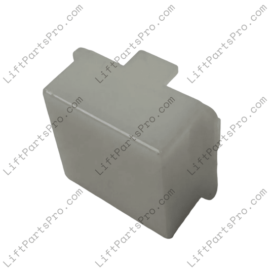 White elevator push button square cap 56920517