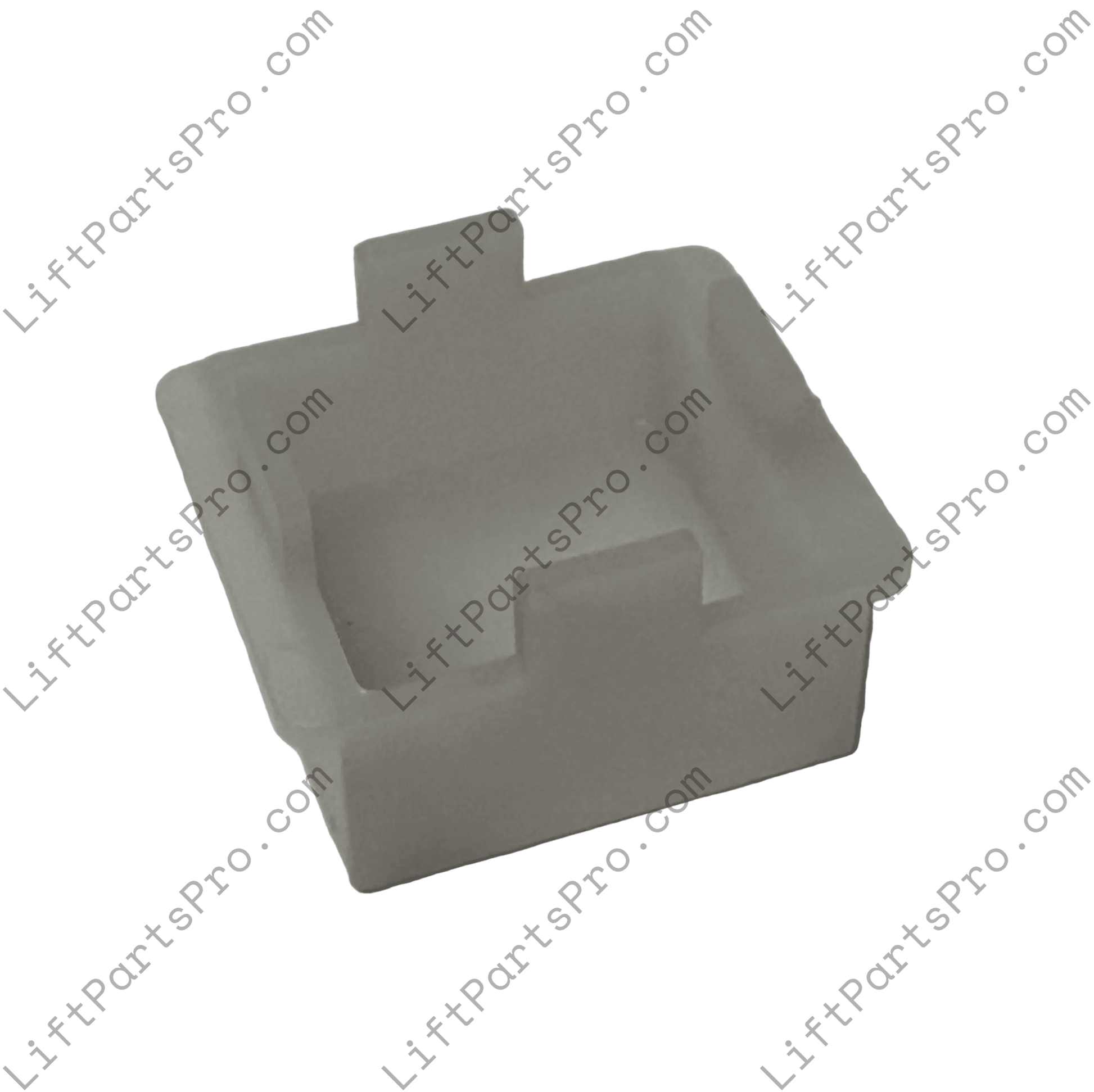 White elevator push button square cap 56920517
