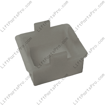 White elevator push button square cap 56920517