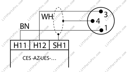 Elevator Safety Switch Read Head Euchner 106601