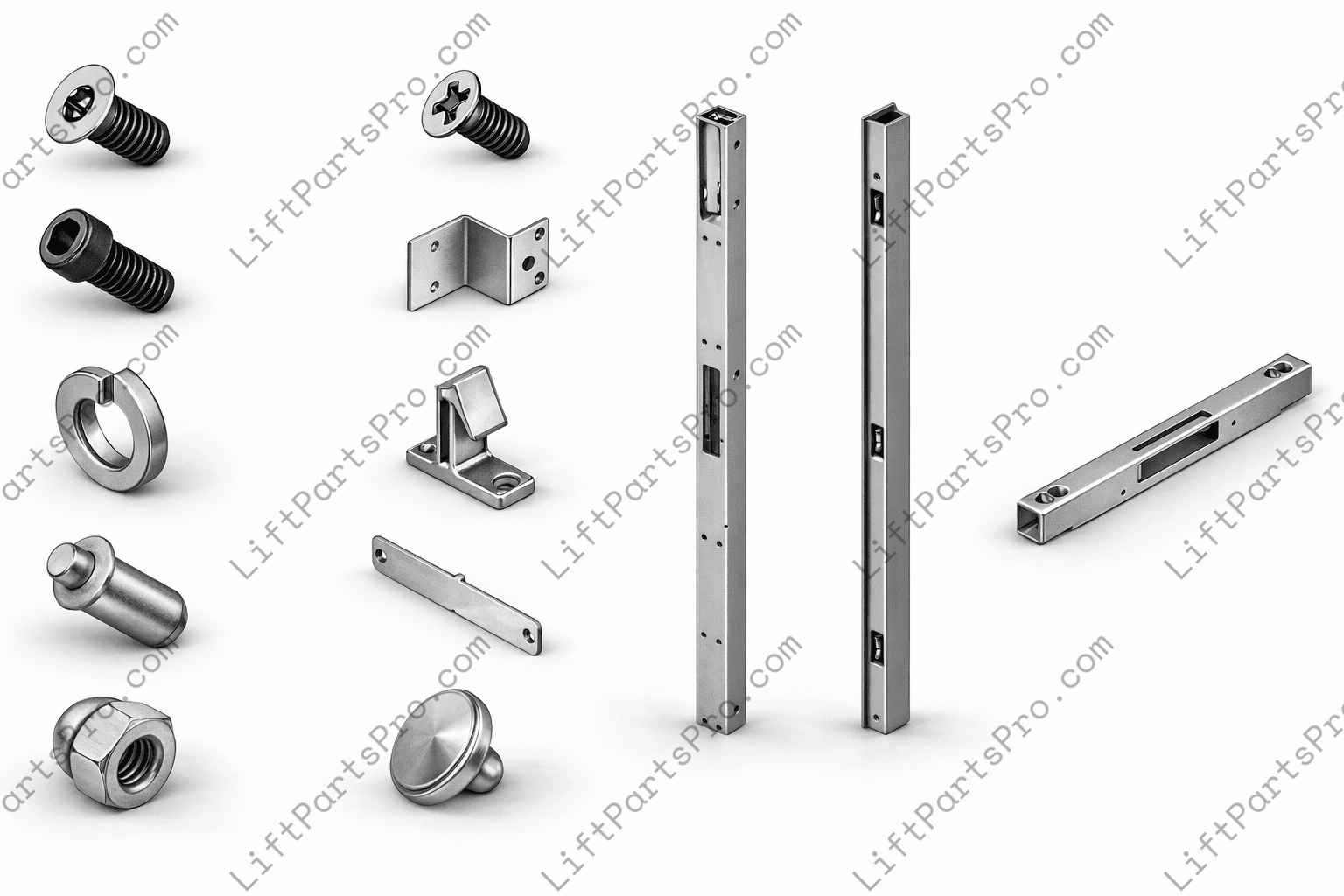 Recessed Residential Elevator Door Flush Frame for ASME 17.1 Compliance