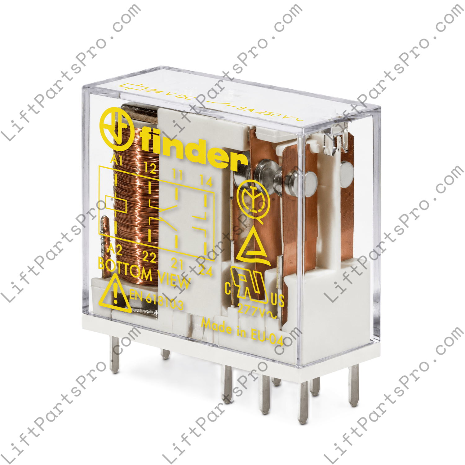 24VDC 8-Amp Finder Relay for ThyssenKrupp TAC20 Controllers