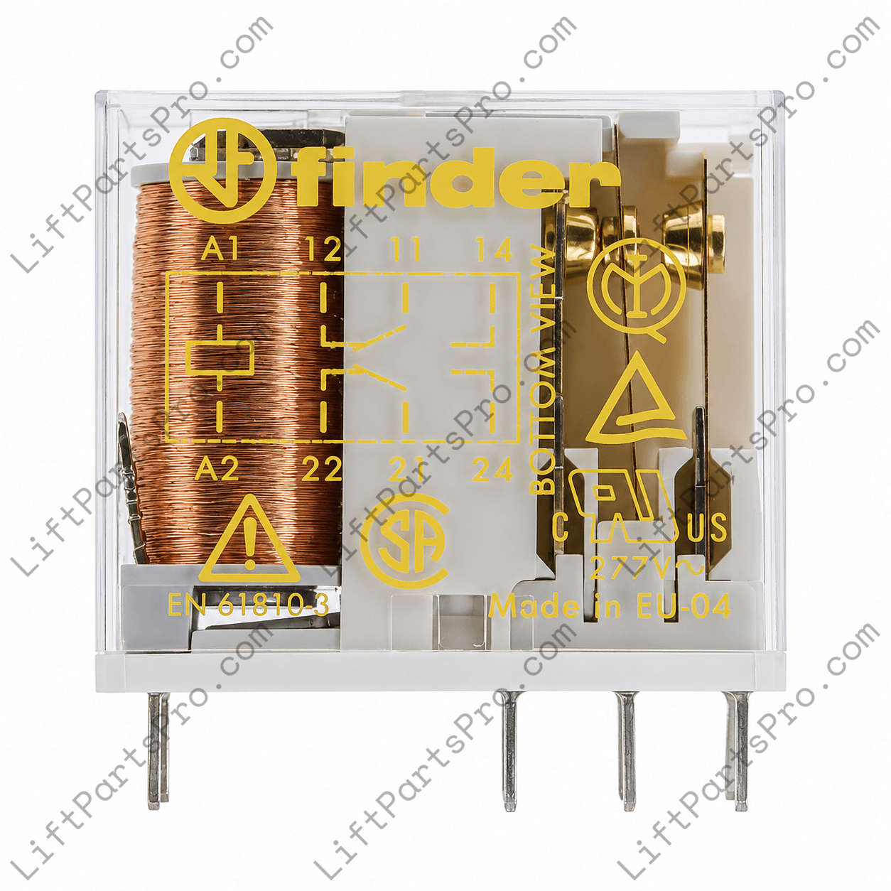 24VDC 8-Amp Finder Relay for ThyssenKrupp TAC20 Controllers