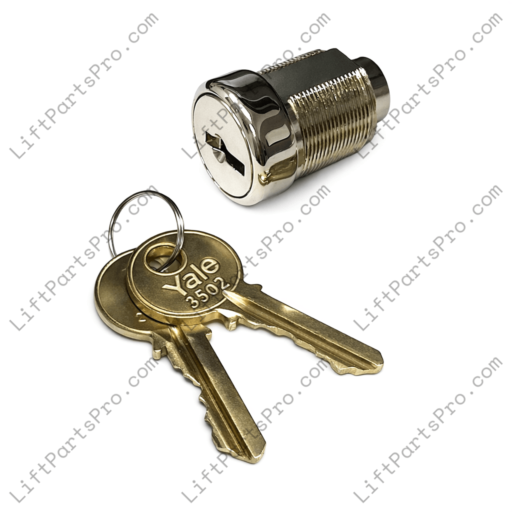 Yale 3502 Fire Service Key Switch Cylinder 3 Position Core