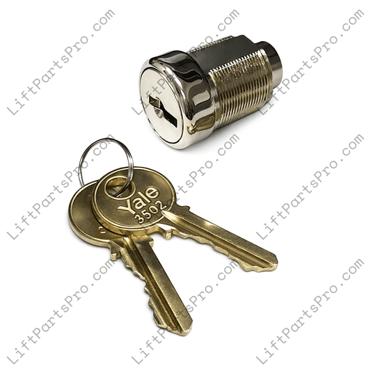 Yale 3502 Fire Service Key Switch Cylinder 3 Position Core