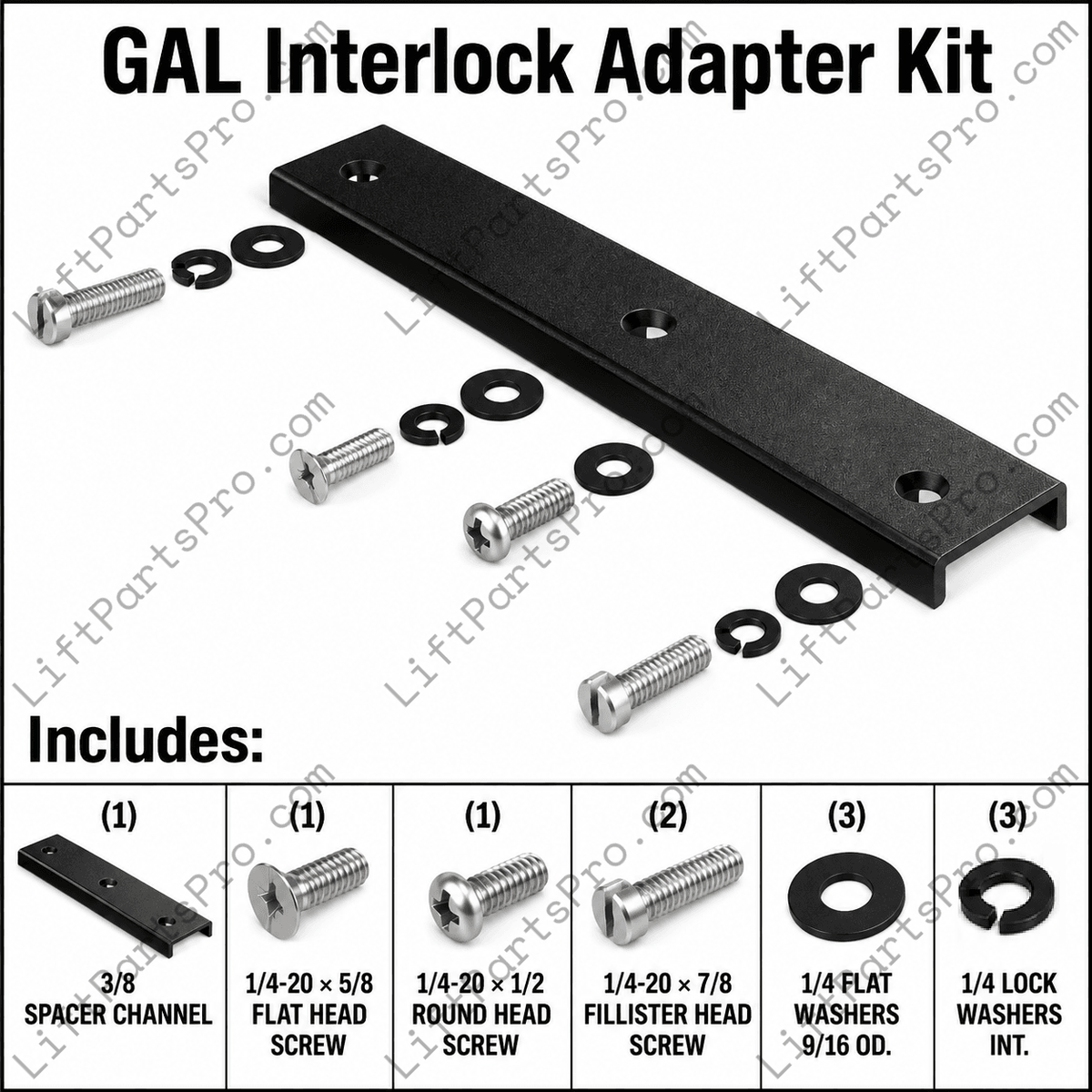 Retrofit Kit To Convert GAL Type N to GAL Type M Interlock