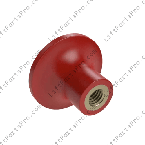 Red Emergency Stop Knob Grip for Garaventa Stair Trac II