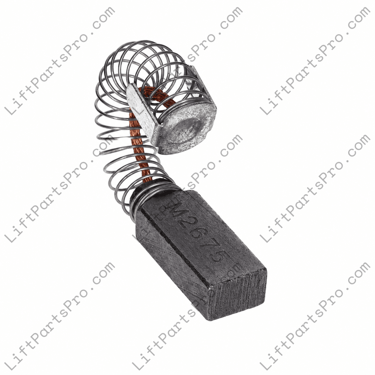 Carbon Motor Brush M2675 for Bodine Gear Motor #37A5FEPM-6RX/H found in Handicare 1000 Stairlifts