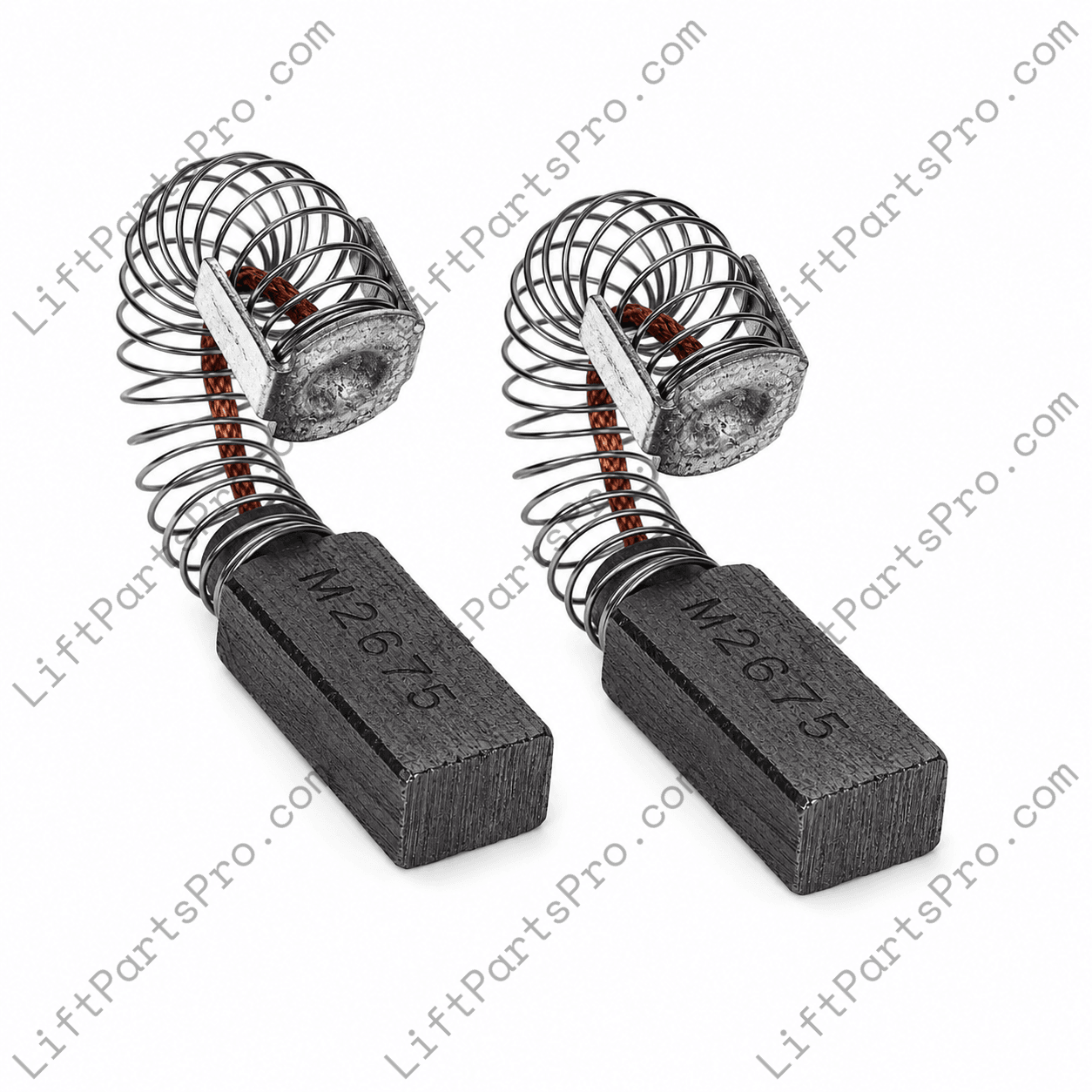 Carbon Motor Brush M2675 for Bodine Gear Motor #37A5FEPM-6RX/H found in Handicare 1000 Stairlifts