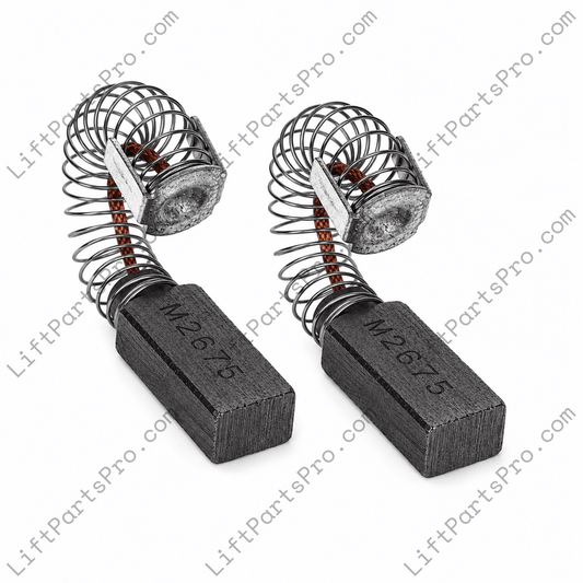 Carbon Motor Brush M2675 for Bodine Gear Motor #37A5FEPM-6RX/H found in Handicare 1000 Stairlifts