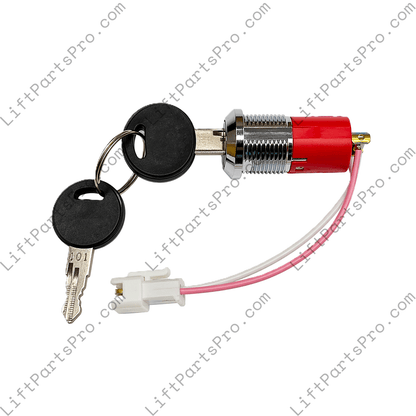 Handicare 1100 Simplicity 950 Power Key Switch Assembly with Two 101 Keys  - SIM33700