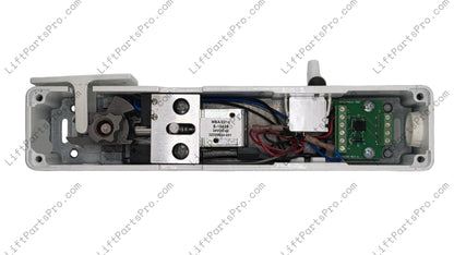 Internal setup close-up of Honeywell #CDILBS1W Lock / Harmar Summit #46221 Interlock