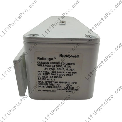 Product Tag on Honeywell Interlock #CDILBS1W for Harmar Summit #46221