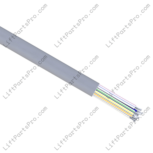 18 AWG 19-Conductor Round Trailing Cable – Replacement for Savaria V-1504 Travel Cable