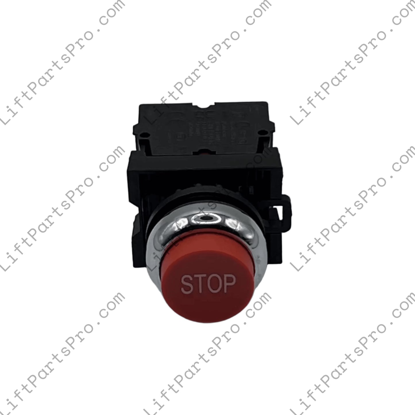 NWOV Red Emergency Pendant Stop Button