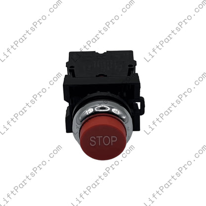 NWOV Red Emergency Pendant Stop Button
