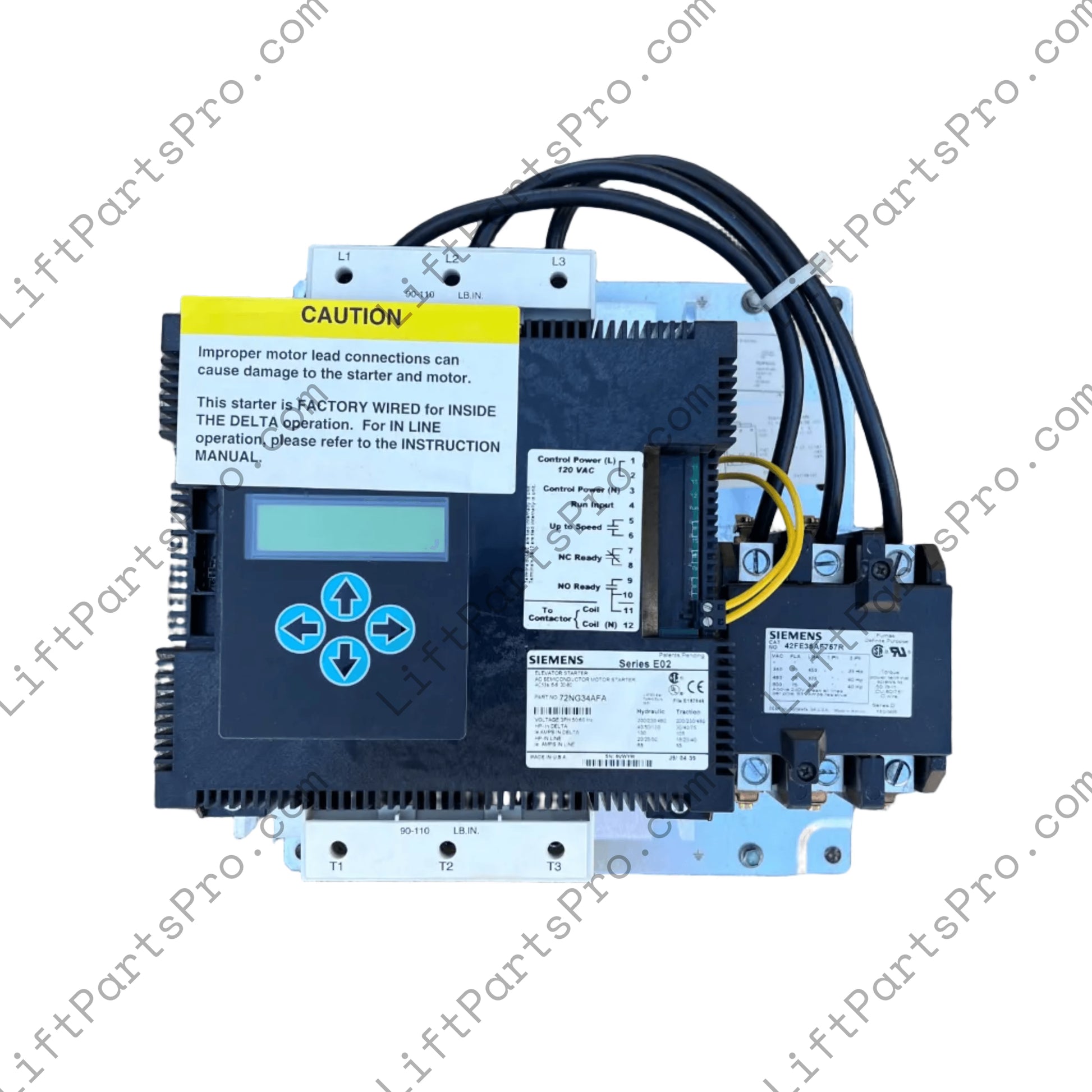 Siemens 72NG34AFP 72NG34AFA Elevator Soft Starter