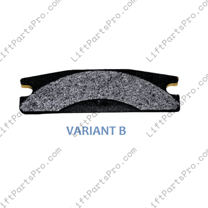 Inclinator Elevette Kidney-style Brake Pad #21301961