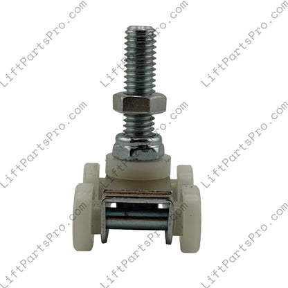 Rear view of Inclinator Gate Carrier Swivel #21003226