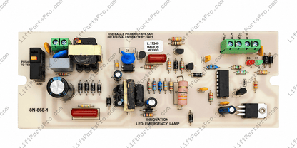 Innovation Emergency Light Circuit Board PCB #8N-868-1