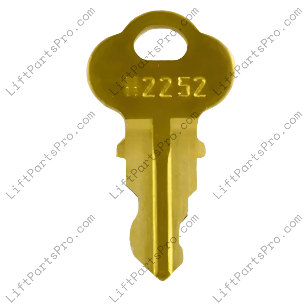Replacement Key #H2252 (2252) – Lift Parts Pro