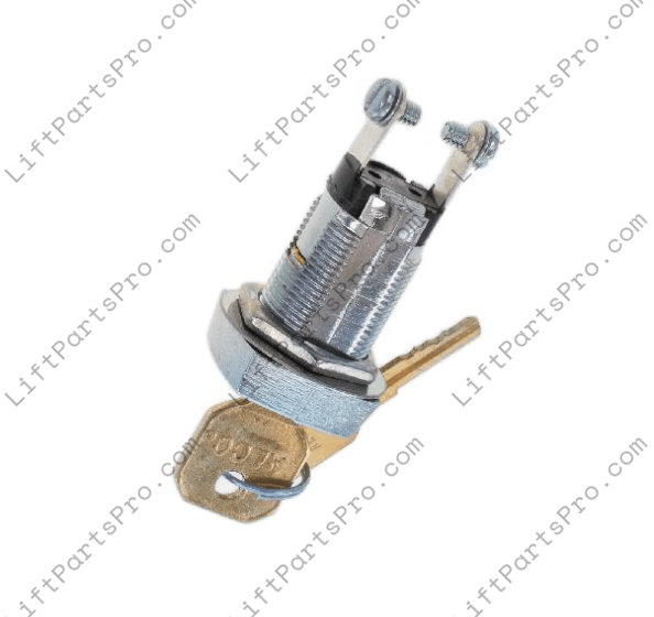 Square Key Switch for TK Porch-Lift VPLs (Legacy AEL01 Key, Includes 2 Keys)