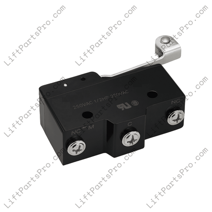 Roller‑Lever Snap Limit Switch Replacement for Harmar/Summit Stairlifts & Dumbwaiters