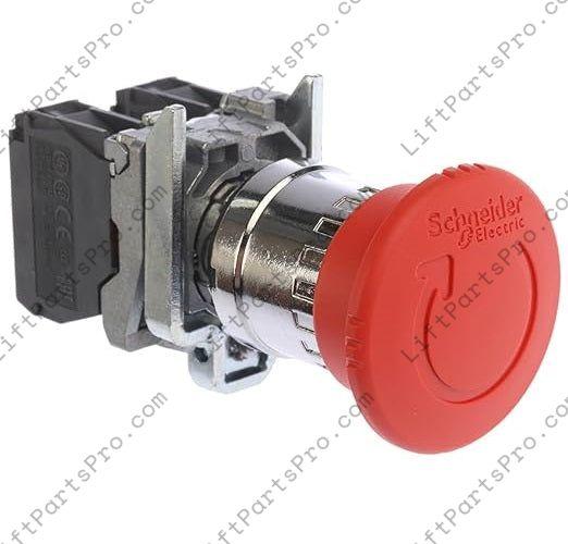 Emergency Stop Button for Porch-Lift, Savaria, National Wheel-O-Vator, Concord, and other VPLs.