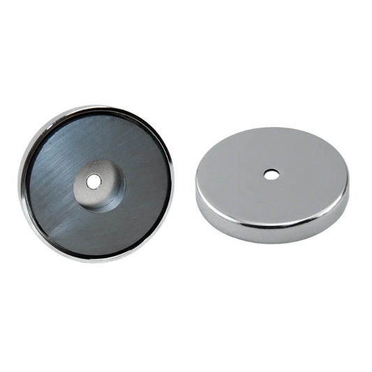NWOV Gate Lock Strike Plate Magnet - Sold in Pairs
