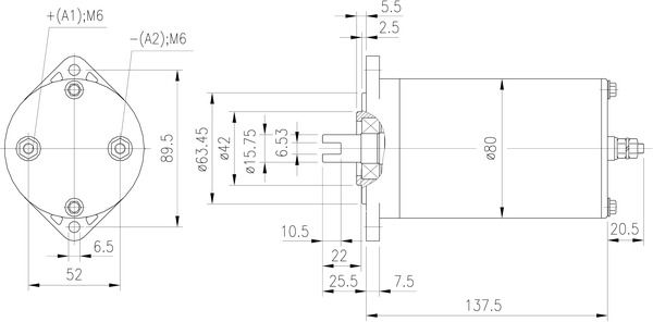 Hydraulic Pump Motor for Concord PAL, Versa, and Others