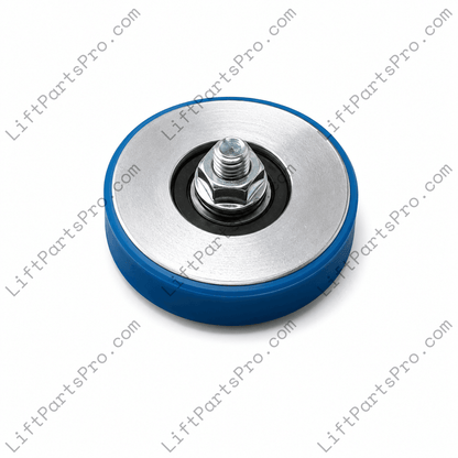MAC Elevator Door Roller for Kone Montgomery. Cross Reference: M411M, MAP-341, MAP341, P31341, MW-7, and 9100124.