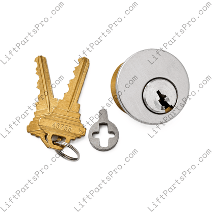 Matot and EII Dumbwaiter Key Lock keyed to #43758