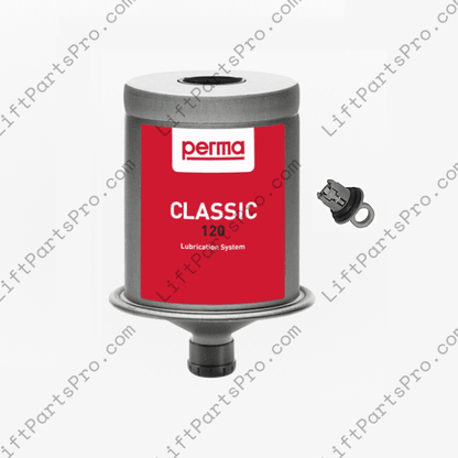 Automatic grease canister for National Wheel-O-Vator wheelchair lifts and other VPLs & Elevators