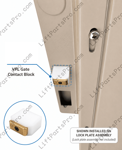 National Wheel-O-Vator Interlock Contact Assembly