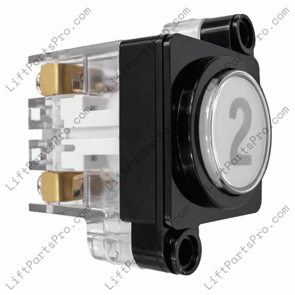 National Wheel-O-Vator NWOV Destiny DW25 Elevator Two (#2) Pushbutton Survivor Button Assembly #L1172