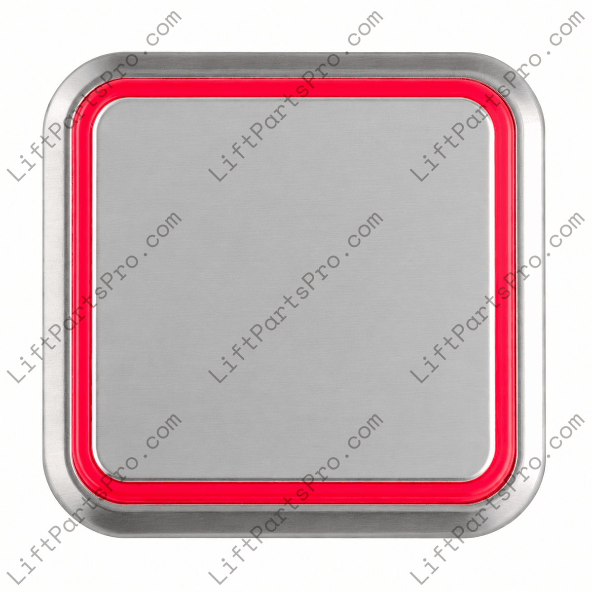 Blank COP Square Pushbutton for NWOV Evolution Elevators 