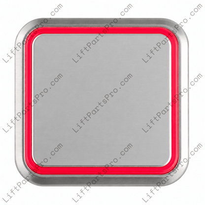 Blank COP Square Pushbutton for NWOV Evolution Elevators 