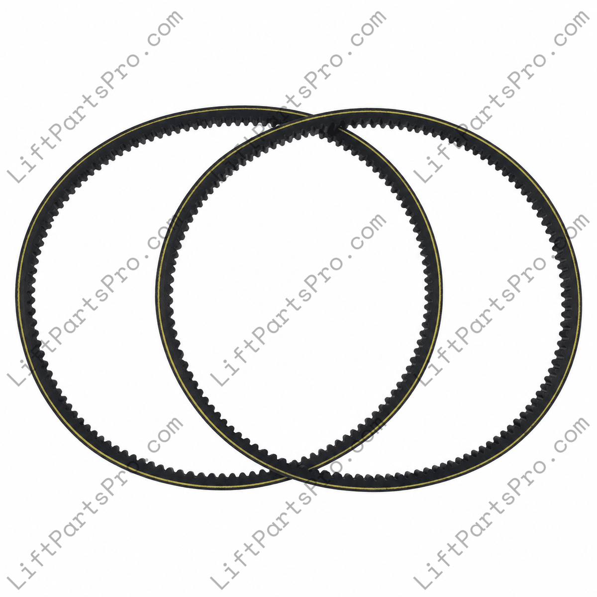 Pair of AX36 Drive Belts for NWOV Lifts Originally Equipped with #V1115