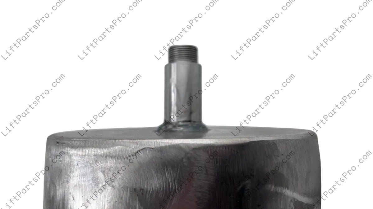 Close-up of NWOV muffler replacement for discontinued part #R3079