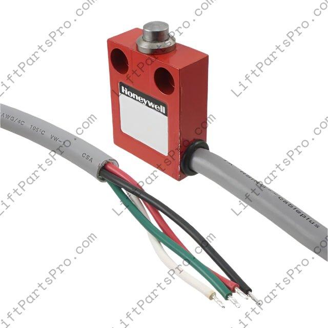 Red Honeywell Safety Nut Switch for National Wheel-O-Vator NWOV #V1261 Honeywell #924CE1-Y3 