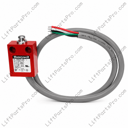 Red Honeywell Safety Nut Switch for National Wheel-O-Vator NWOV #V1261 Honeywell #924CE1-Y3 