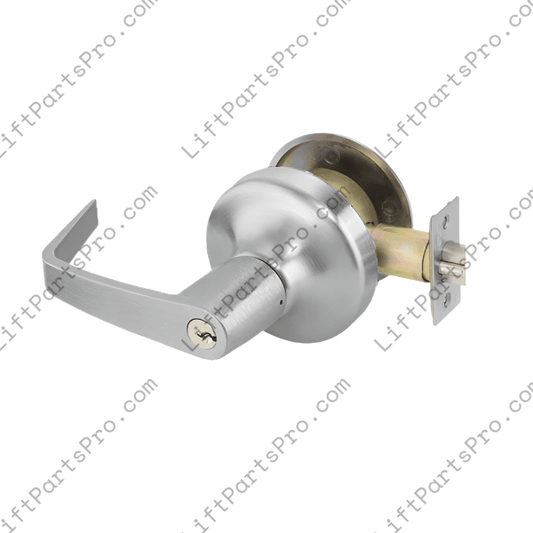 National Wheel-O-Vator NWOV One-sided VPL Door Lockset Handle V1097